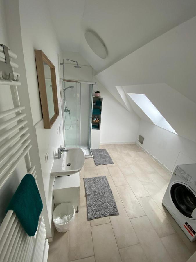 Helle 2 Zi. Wohnung Naehe Flughafen Muenchen Haimhausen  エクステリア 写真