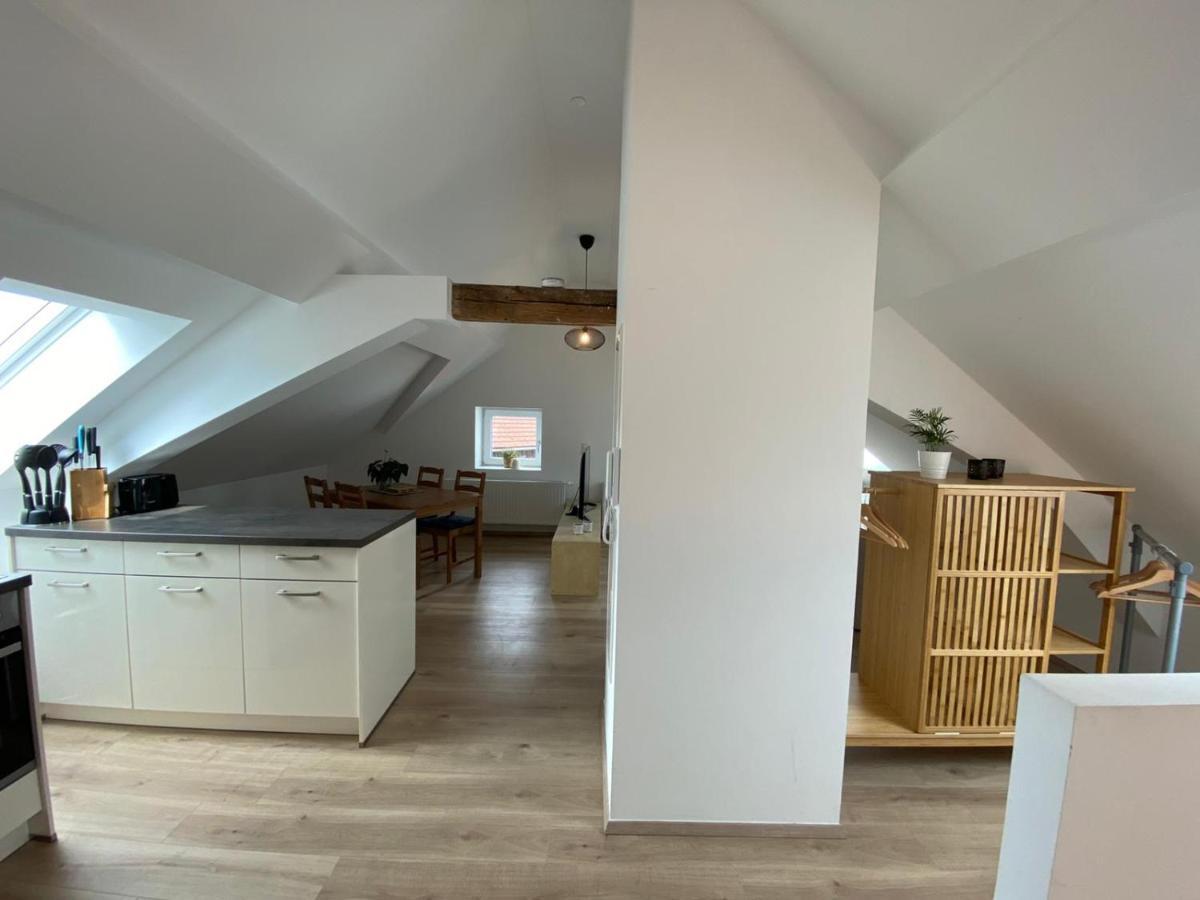 Helle 2 Zi. Wohnung Naehe Flughafen Muenchen Haimhausen  エクステリア 写真